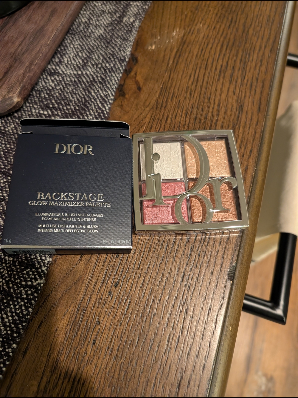 Dior Backstage Glow Maximizer Palette - Pink & Champagne